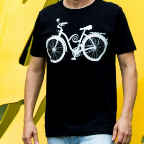 Camiseta  SP 304 Bike Skull 2 Preta 
